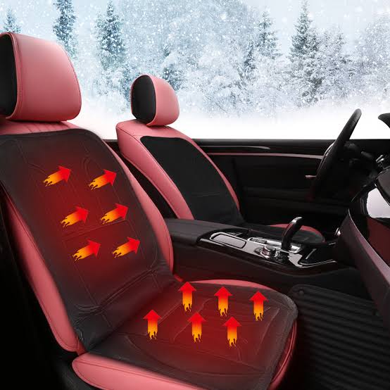 Raxiva-full coverage heated winter car seat cushion pad