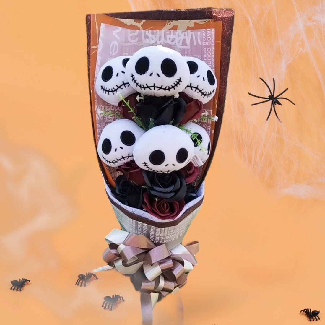 Raxiva-jack skellington plush bouquet doll halloween