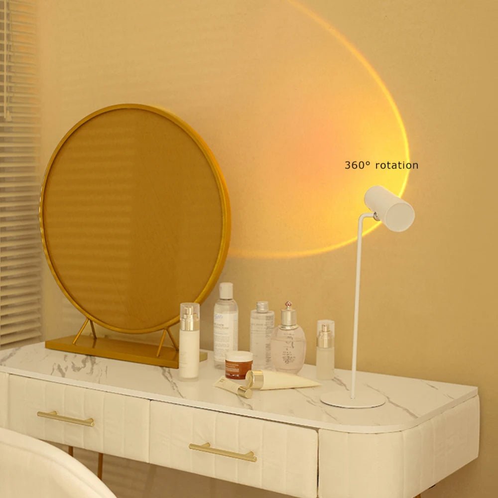 Raxiva-led desk lamp dimmable touch control usb powered table light reading relaxing cozy ambiance