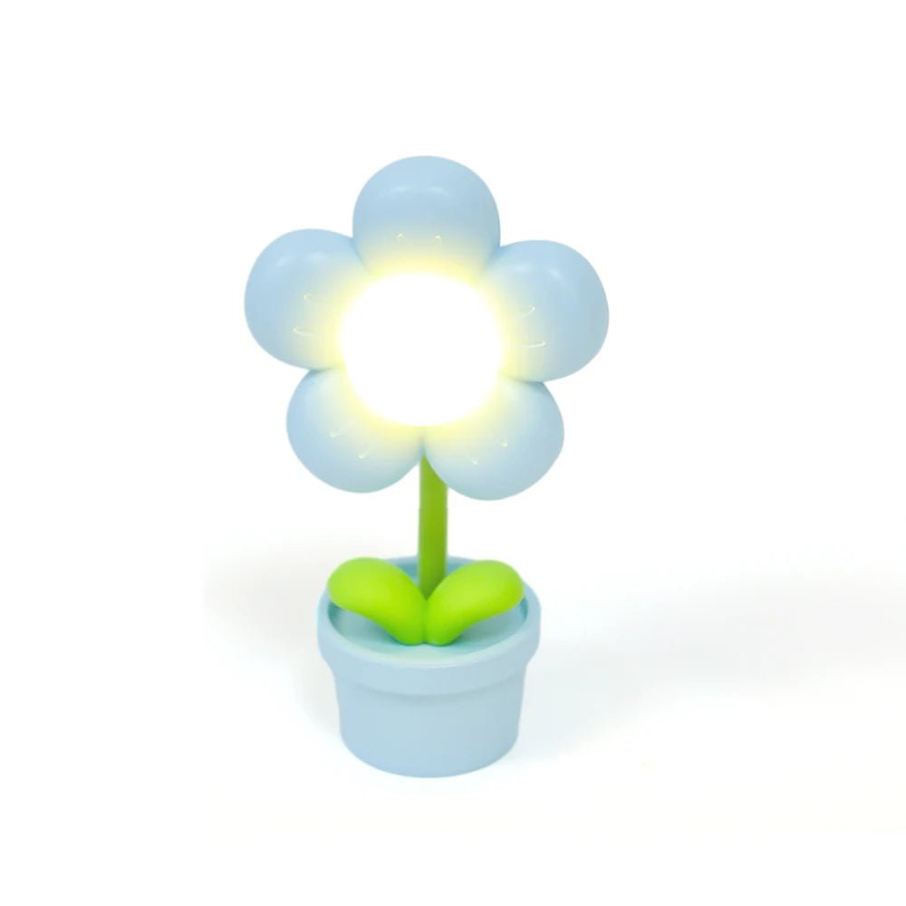 Raxiva-adorable mini flower night light soft warm glow cozy bedroom ambience kids occasions
