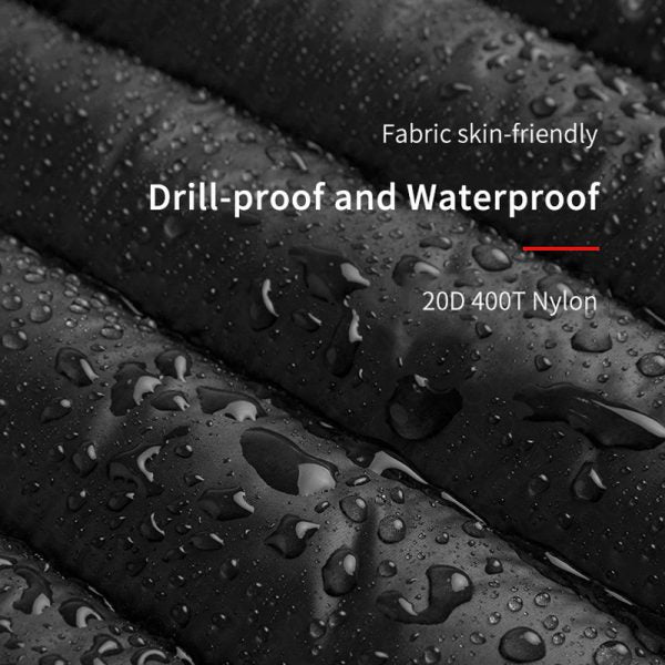 Raxiva-outdoor thermal goose down pants zippered camping hiking skiing trousers