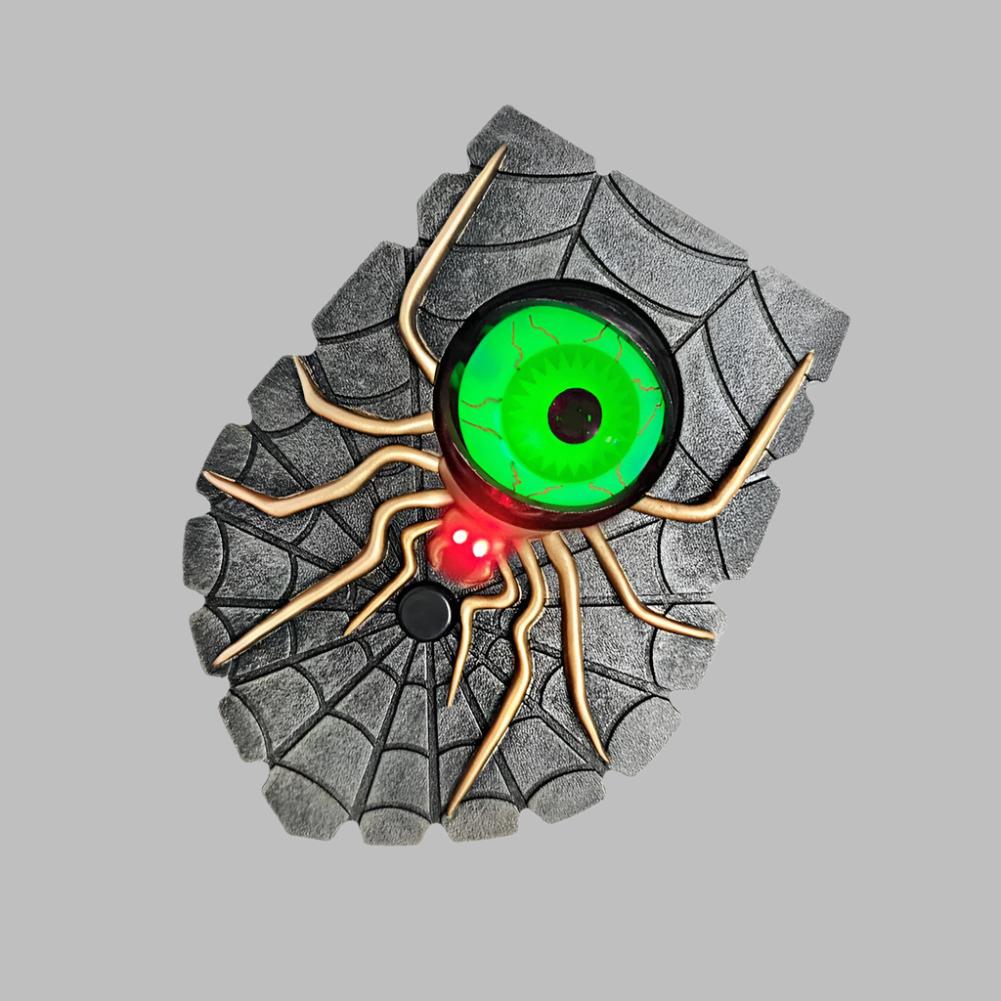 Raxiva-one eyed halloween doorbell decoration luminous eyeball spider bell