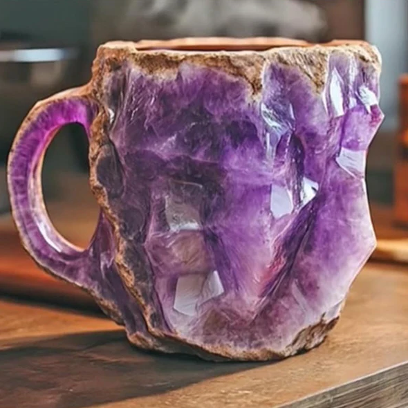 Raxiva-new mineral crystal coffee cups