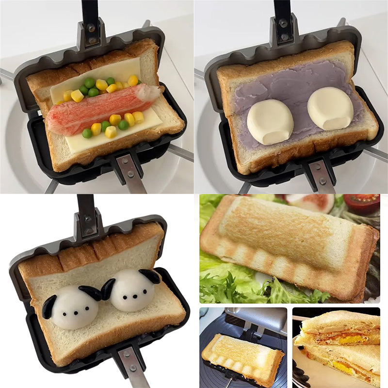 Raxiva-gril double face antiadhesif compact