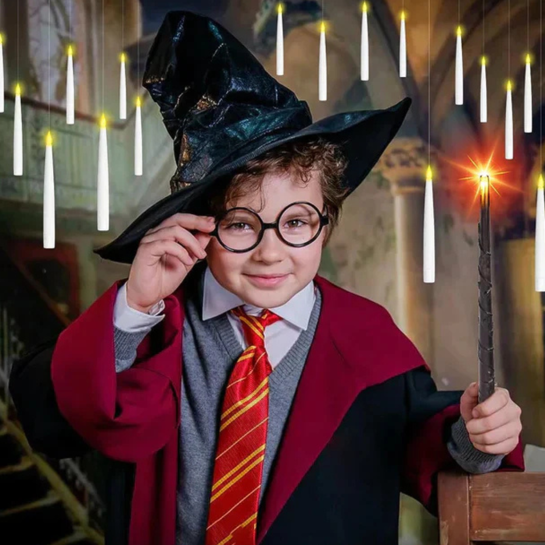 Raxiva-lueur enchantee bougies flottantes magiques