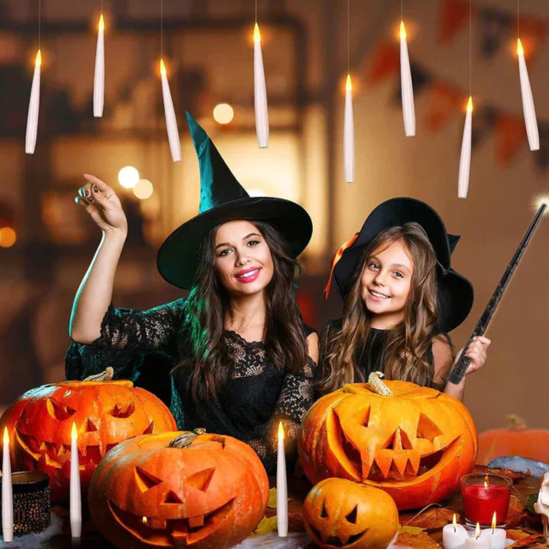 Raxiva-lueur enchantee bougies flottantes magiques