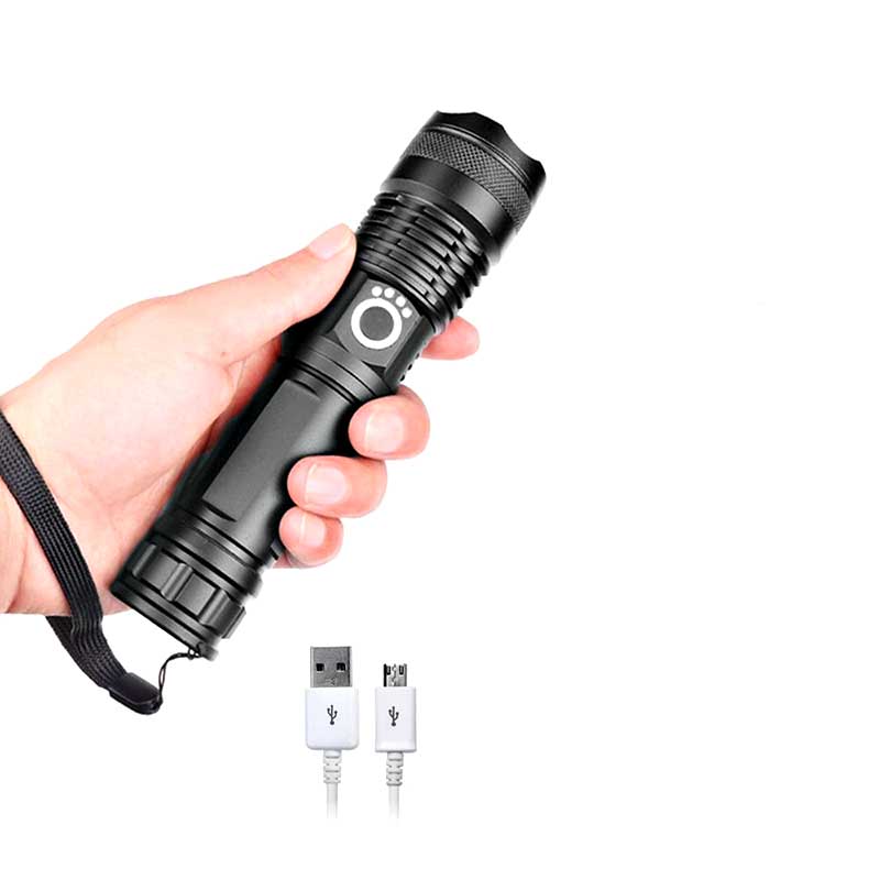 Raxiva usb powerful flashlight