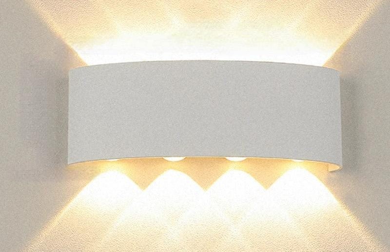 Raxiva-waterproof led outdoor wall lamps aluminum light indoor outdoor ambiance living room patio decor